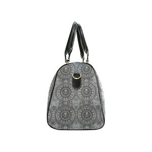 Stella Saksa Bags - Medallion Skulls Canvas Small Duffel Travel Bag Stella Saksa Bags - Medallion Skulls Canvas Small Duffel Travel Bag